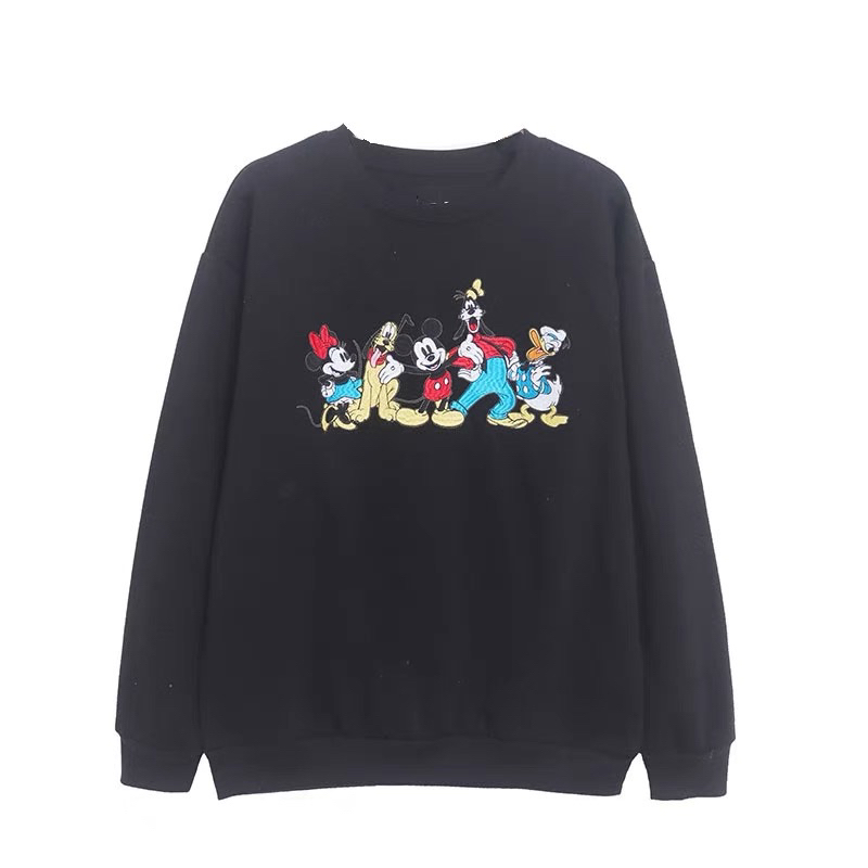 MICKEY & Friends sweatshirt สเวตเตอร์ MICKEY งาน DISNEY แท้( ts465)