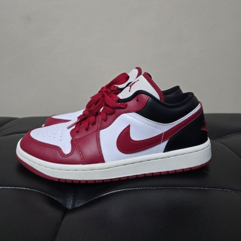 ขาย Nike Air Jordan 1 Reverse black toe Wmns 9us 7.5us 6.5uk 40.5 26cm สภาพดี AJ1 low AF1 ของแท้ พร้