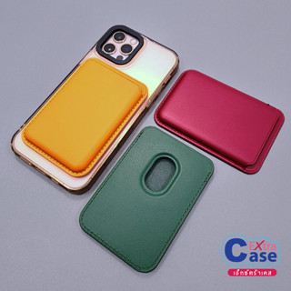 เกระป๋าหนังใส่บัตรแม่เหล็กติดโทรศัพท์ ซองหนังใส่การ์ด PU ใส่…