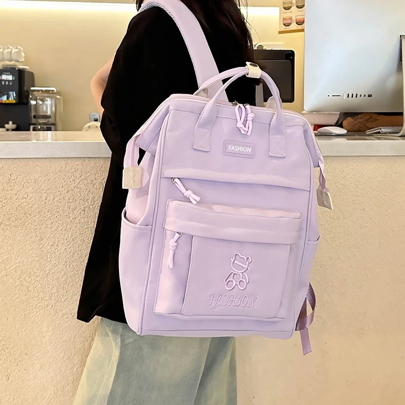 [BG53] กระเป๋าเป้ กระเป๋าสะพาย ใส่Laptop ใบใหญ่ กระเป๋าถือ เหมาะกับการพกพา เดินทาง น้ำหนักเบา