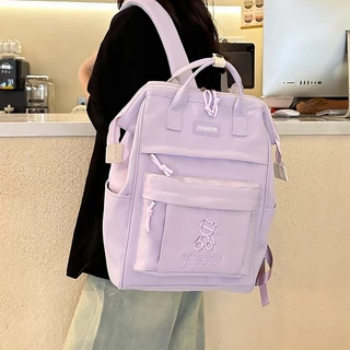 [BG53] กระเป๋าเป้ กระเป๋าสะพาย ใส่Laptop ใบใหญ่ กระเป๋าถือ เหมาะกับการพกพา เดินทาง น้ำหนักเบา