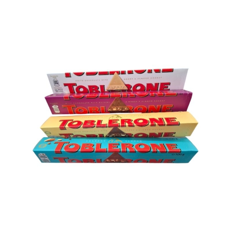 Toblerone ช็อกโกแลตที่มีต้นกำเนิดจากSwitzerland100g