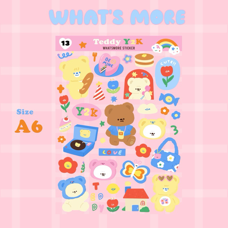 พร้อมส่ง  ✨ | สติกเกอร์ไดคัท A13 - ขนาด A6