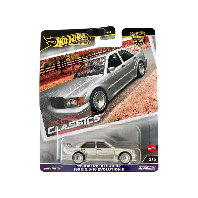 Hot Wheels Premium Modern Classics 1990 Mercedes-Benz 190 E 2.5-16 Evolution II