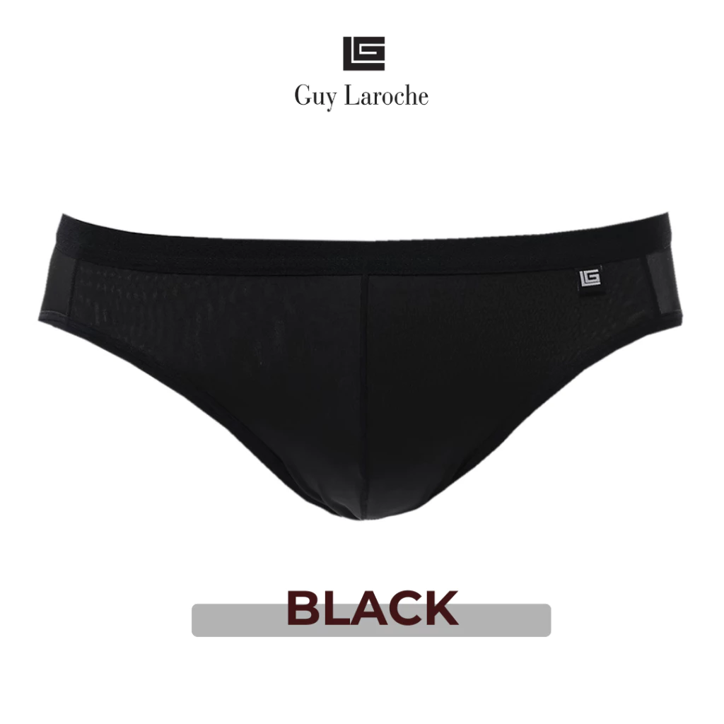 Guy Laroche กางเกงในชาย รุ่น Quick Dry Pack 1 ตัว สีดำ รุ่น JUS8902R5BL