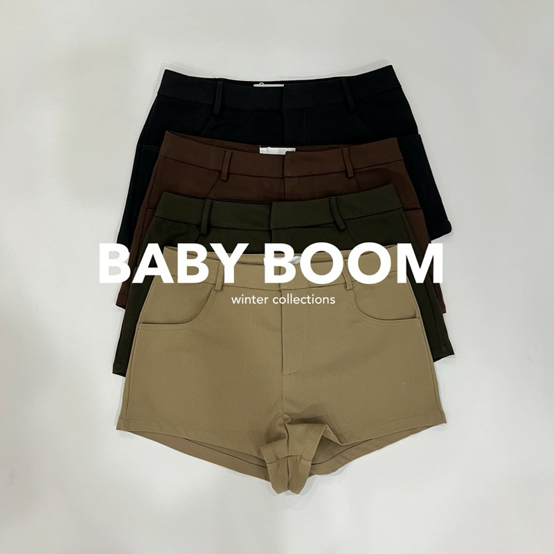 GLAMCLOTHES BABY BOOM SHORT กางเกงขาสั้นเอวกึ่งต่ำ