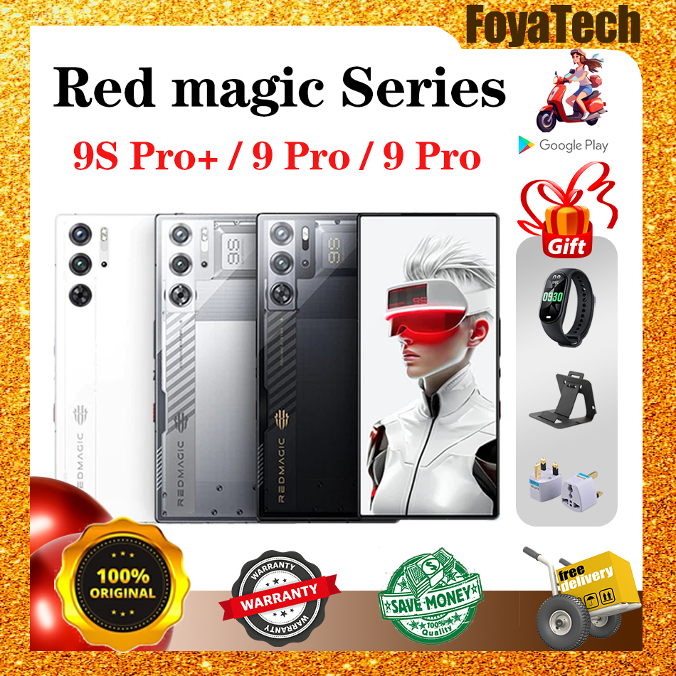 Nubia Red magic 9S Pro+/Red magic 9S Pro Red magic 9 Pro+ Snapdragon 8 Gen 3 Dual SIM Gaming Phone