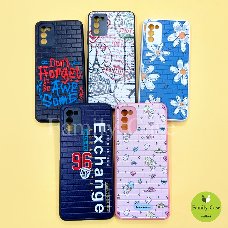 เคสขอบดำกันเลนส์กล้อง SsA02 A03s A05s A06 A12 A15 A50 A55 S24 FE Op A3  A3Pro A3x Reno12 Vv V40 Y19s