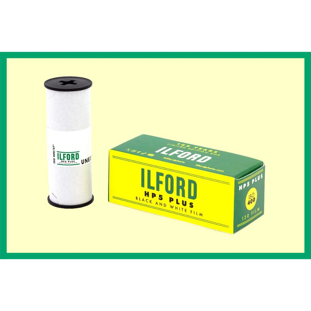 ฟิล์มขาวดำ Ilford HP5 Plus 400 120 Black and White Film Medium Format ฟิล์ม