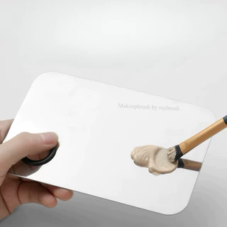 Makeupbrush ร้านไทยแท้ ถาดใส่รองพื้น ถาดผสมรองพื้น ทำความสำอาดง่าย U040 ช่างแต่งหน้าเลือกใช้