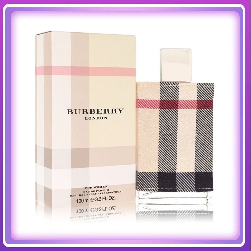 พร้อมกล่อง＊ Burberry London Eau De Parfum For Women EDP 100ml