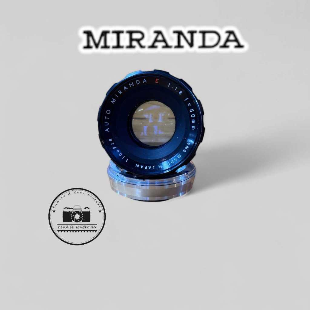 AUTO MIRANDA E 50MM.F1.8+ADAPTER MIRANDA TO M39 MOUNT