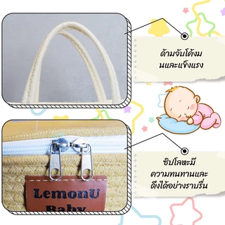 กระเป๋าเตรียมคลอด กระเป๋าคุณแม่ลูกอ่อน กระเป๋าเก็บผ้าอ้อมเด็ก กระเป๋าคุณแม่ แบบพกพา ตัวแบ่งที่ถอดออกได้ ด้วยปก