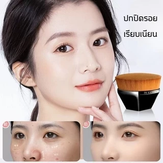 แปรงแต่งหน้า ทรงหกเหลี่ยม สําหรับลงรองพื้น บีบีครีม บลัชออน