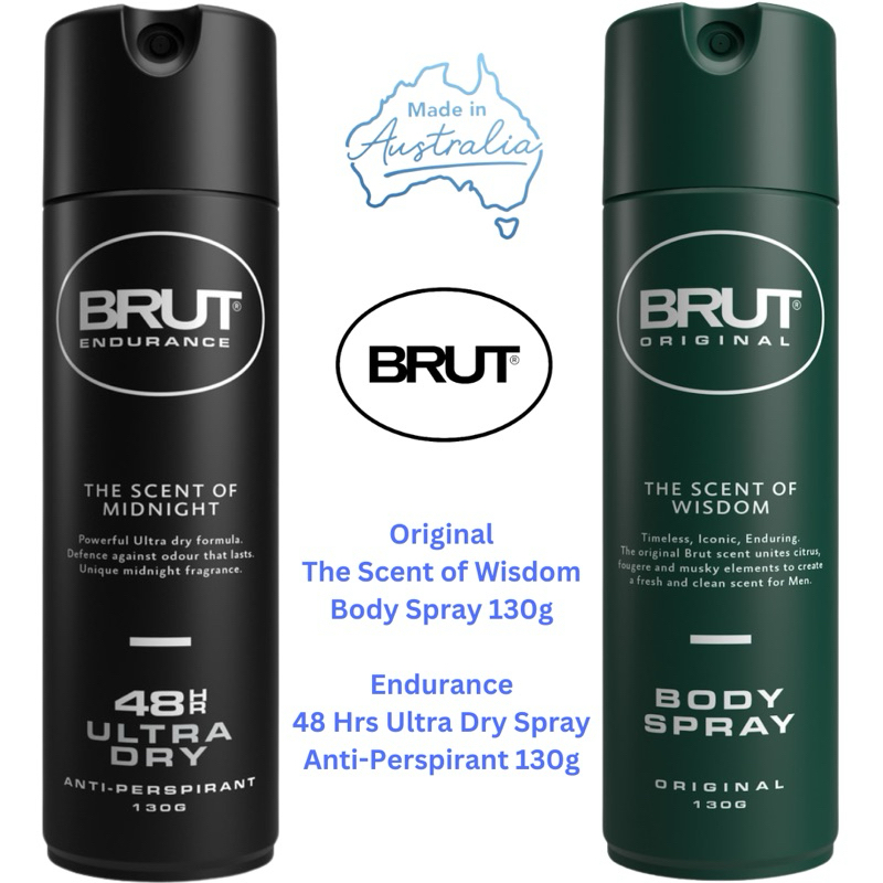 BRUT Endurance 48 Hrs / Original Body Spray Anti-Perspirant 130g