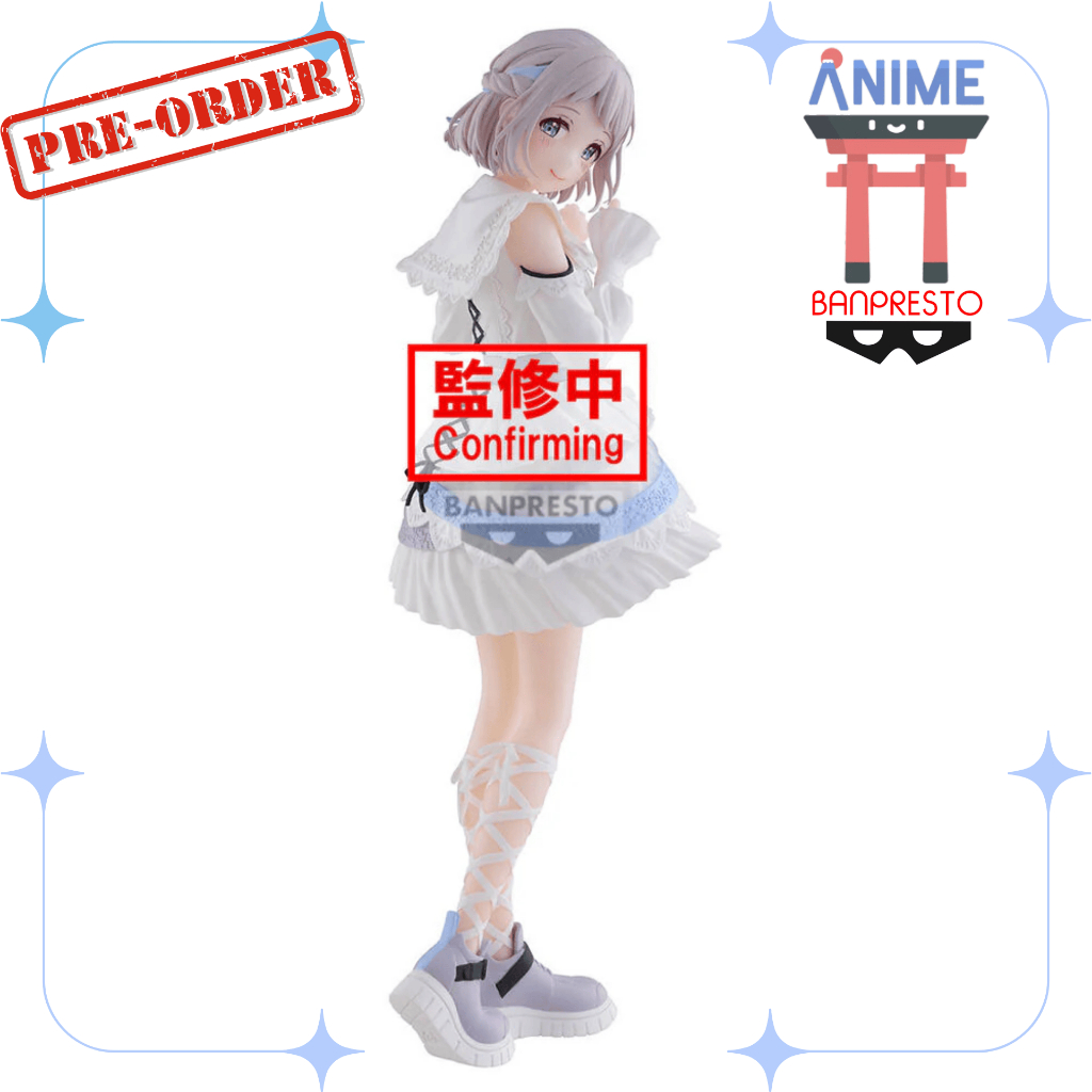 [พรีออเดอร์] Gakuen iDOLM@STER - Katsuragi Lilja - Espresto - Refined white Figure (Banpresto) ฟิกเกอร์