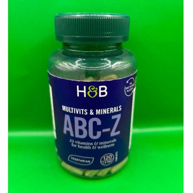 แท้💯%จากอังกฤษ🇬🇧 Holland & Barrett Multivits&Minerals ABC-Z ✨120 เม็ด