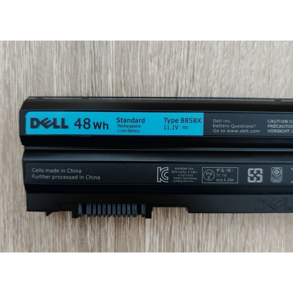 ✨ แบตเตอรี่โน๊ตบุ๊ค For Dell T54FJ 8858X สำหรับ Dell Latitude E5420E5430 E5520 E5530 E6420 E6430 E6520 E6530 T54F3 M5Y0X