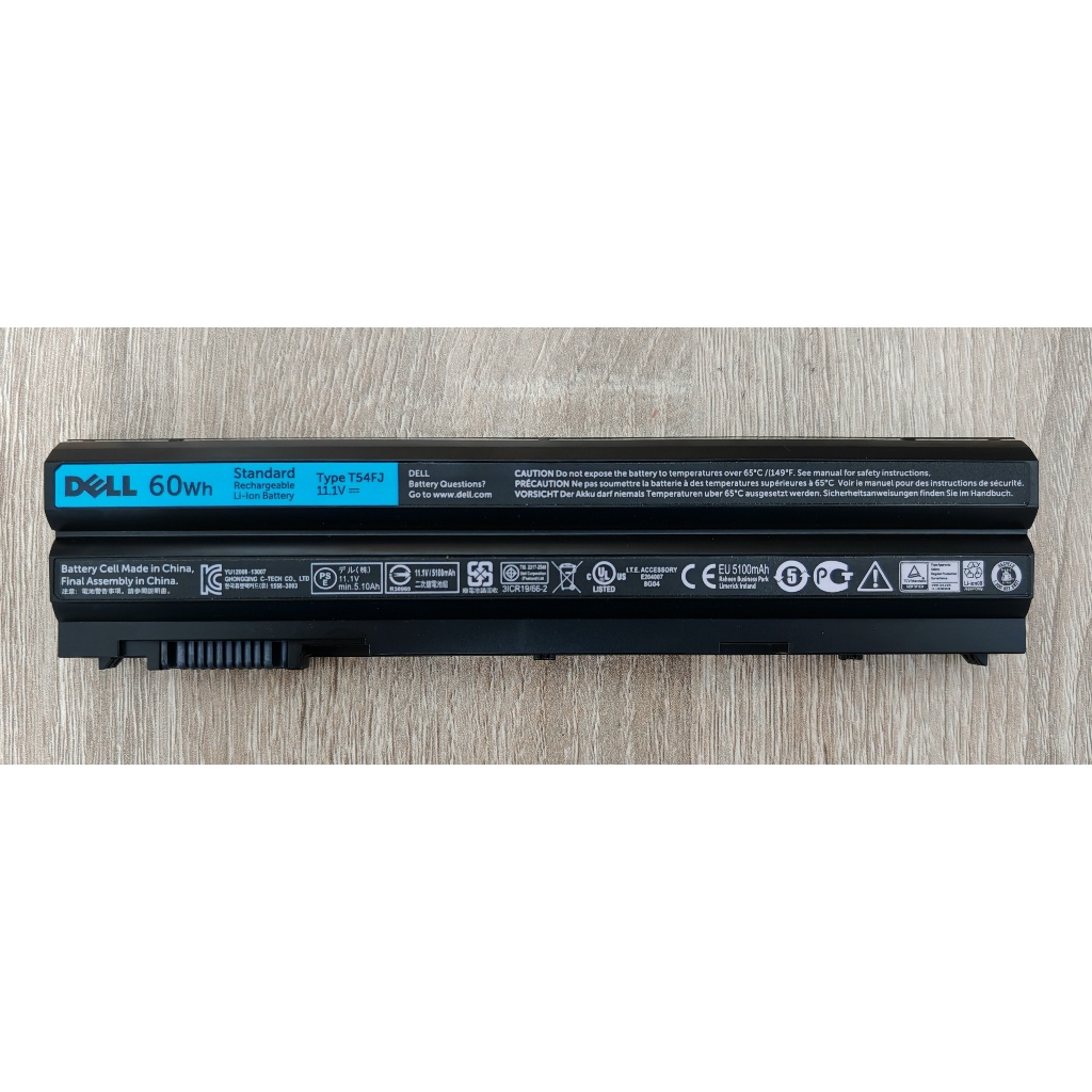 ✨ แบตเตอรี่โน๊ตบุ๊ค For Dell T54FJ 8858X สำหรับ Dell Latitude E5420E5430 E5520 E5530 E6420 E6430 E6520 E6530 T54F3 M5Y0X