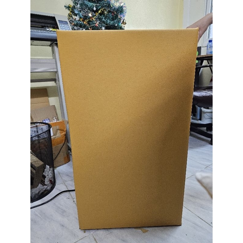 กล่องไซส์ใหญ่ กล่องขนาดใหญ่ กล่องยักษ์ กล่องเก็บของ ขนาด 43×43×70 cm. หนา 5 ชั้น