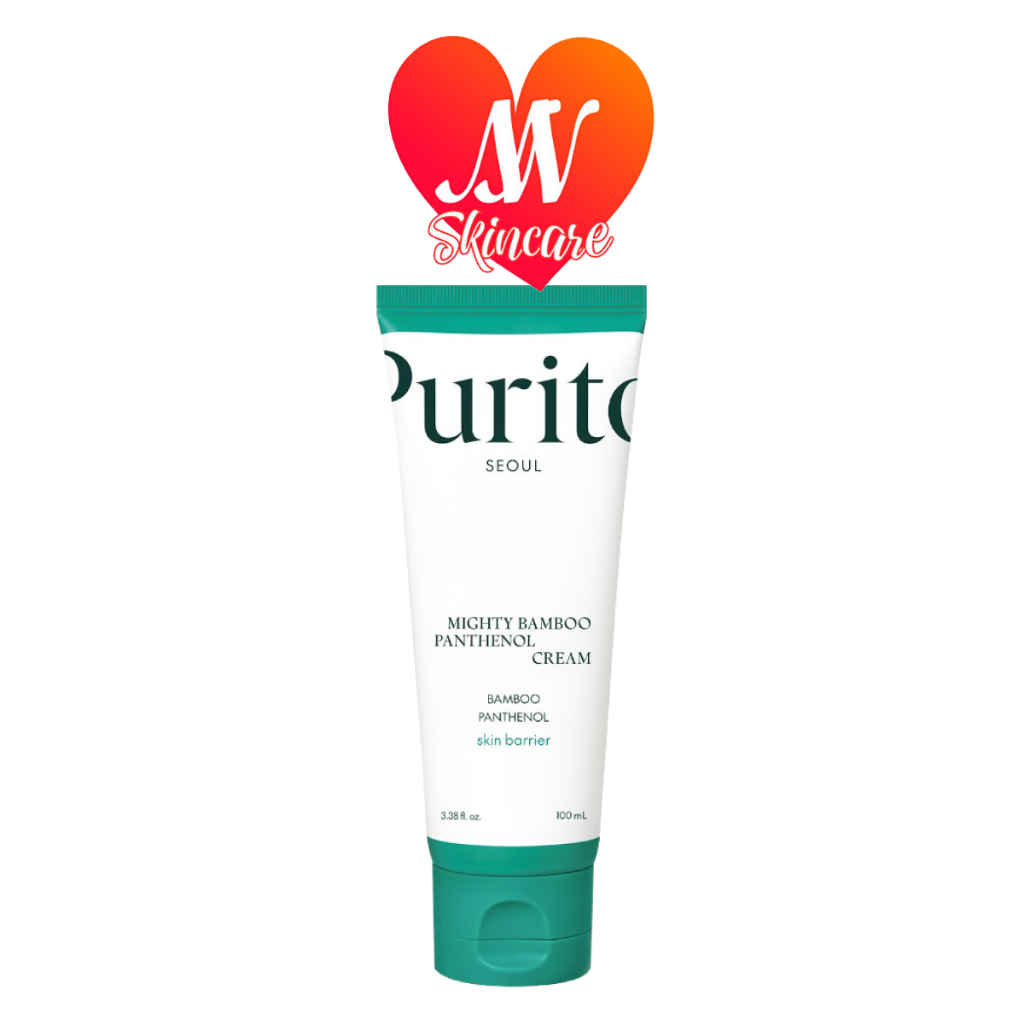 ถูก แท้ ส่งไวทันใจ PURITO Mighty Bamboo Panthenol Cream 100ml / Cleanser 150ml ครีม/โฟม แพนธีนอล เพียวริโต ไมตี้ แบมบู