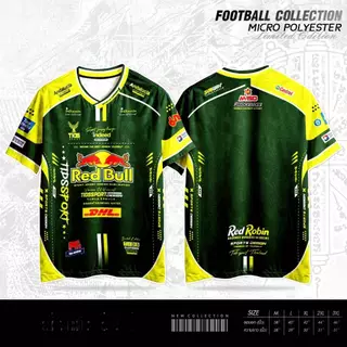 เสื้อยืด FOOTBALL Red Bull new เสื้อกีฬา ผ้าไมโครมันพรีเมี่ยมเกรดA