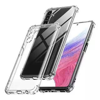 เคสกันกระแทกใส สำหรับSamsung A37 A57 A07 A17 S25FE S24FE A06 A16 A56 A36 A26 A55 A35 A25 A15 A05 A05S A54 A34 A24 A14