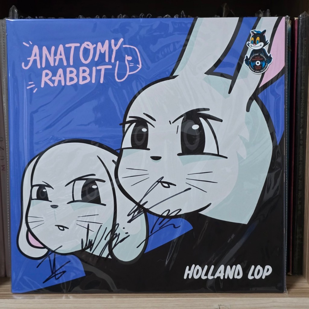 [ร้านค้าจัดส่งไว] แผ่นเสียง Anatomy Rabbit : Holland Lop มีลายเซ็นต์ 1LP Vinyl 12"