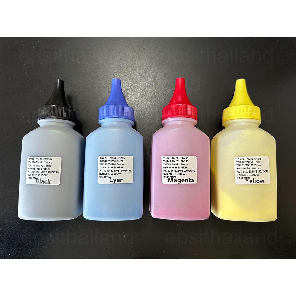 ผงหมึก TN261 BROTHER COLOR TONER REFILL HL-3140/3150/3170/L3230L3270/L3290/DCP-9020/L3510/L3551/MFC-9130/9140/9340/L3710