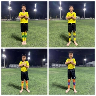 ถุงเท้าตัดข้อ Victory Barcode Junior Calf Sleeves 20 สี ไซส์เด็ก
