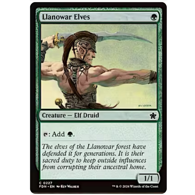 Foundations: Llanowar Elves