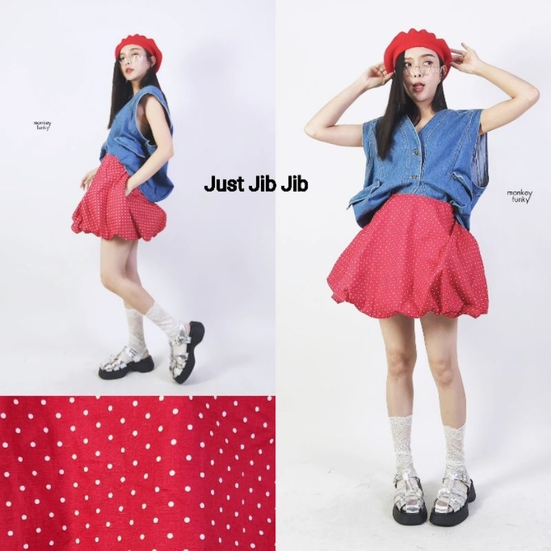 กระโปรงบอลลูน สั้น💜💜💜