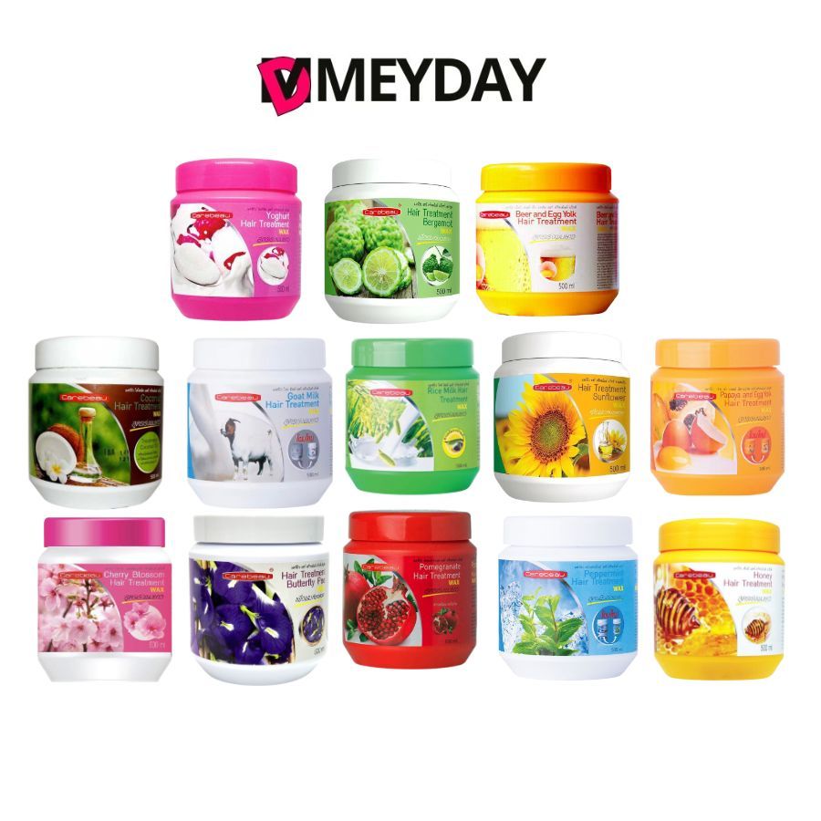 Carebeau hair แคร์บิว แฮร์ treatment wax  ทรีทเม้นท์ แว๊กซ์ 500ml.