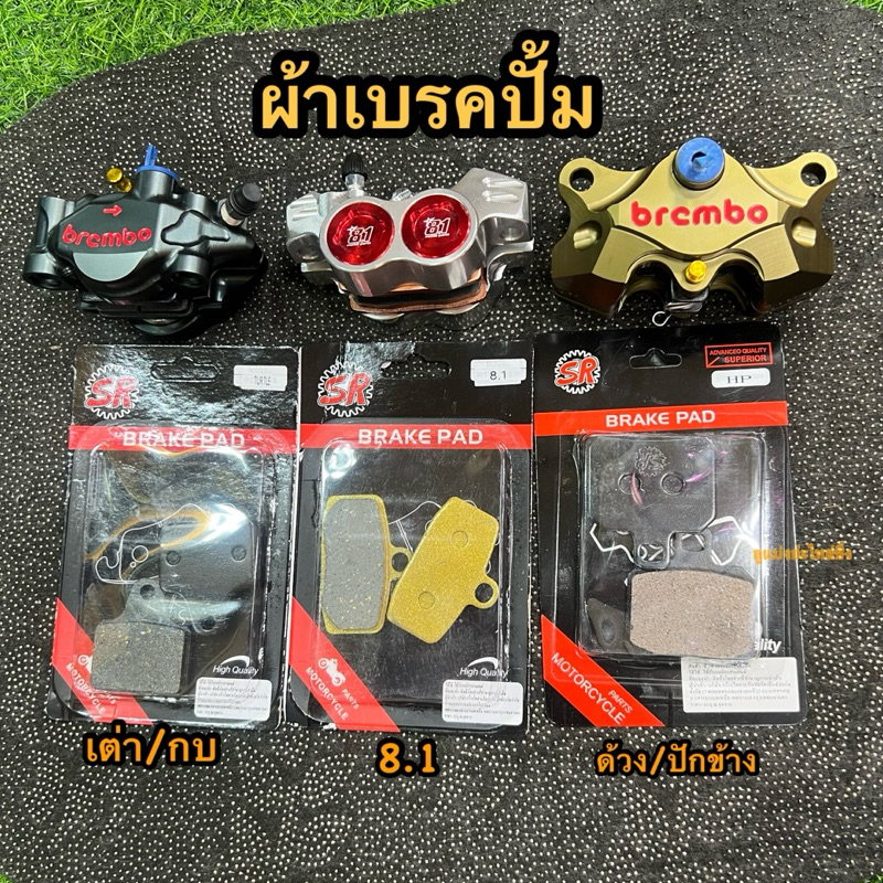 ผ้าเบรคปั้ม ด้วง/ปักข้าง/กบ/เต่า/8.1 อย่างดี #ปักข้าง #ด้วง #เต่า #กบ #8.1