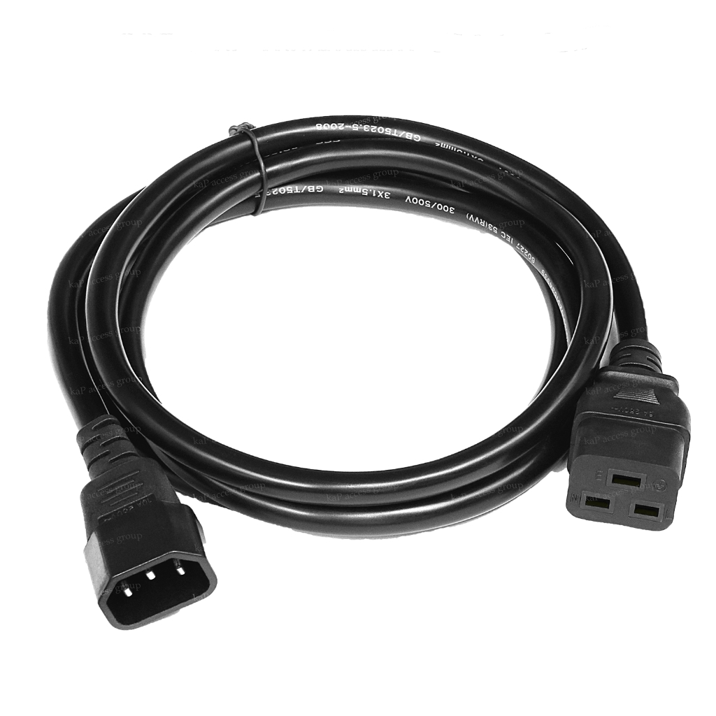 สาย Ac Power UPS C14-C19 3x1.5mm 1.8M / 3M มีให้เลือกความยาว