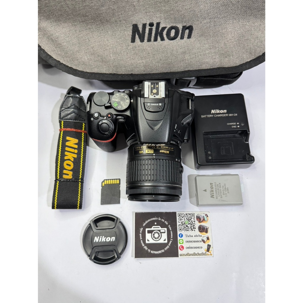 กล้องนิคอนถูก nikon d5600  ความชัด 24 ล้าน