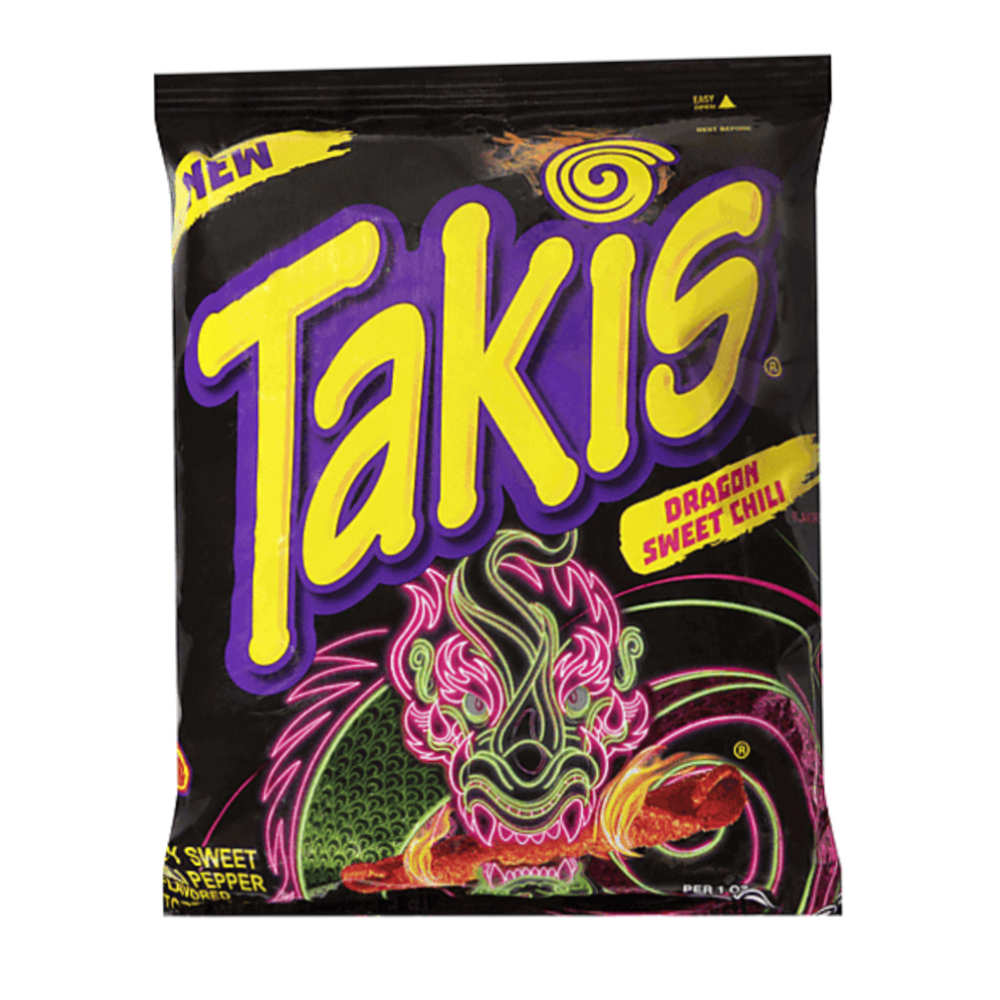Takis Dragon Sweet Chili Snack 92.3 grams