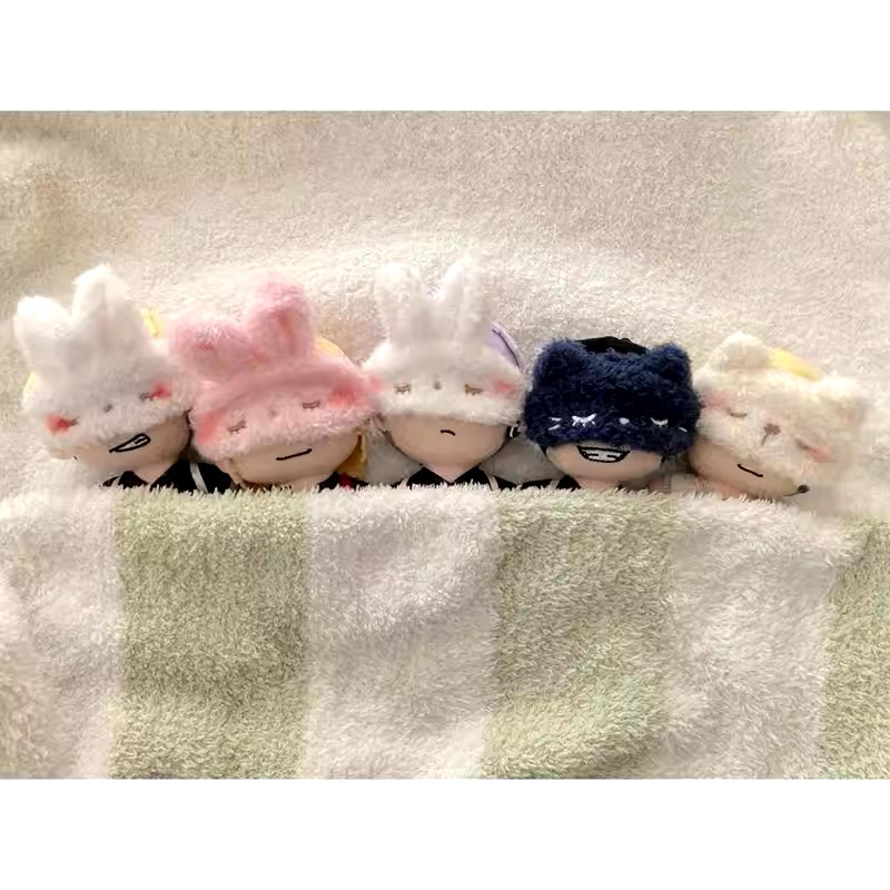 พร้อมส่งไทย กาชาปองผ้าปิดตา เเต่งตัวตุ๊กตาkpop labubu ได้ รูปที่ 4