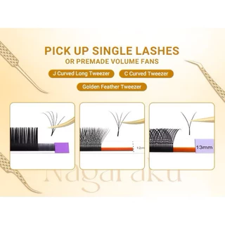 (ร้านในไทย)ทวิสเซอร์ Nagaraku Fiber tips #Tweezers#Nagarakuของแท้100%#ใช้จับช่อง่ายหนึบมาก#พร้อมส่งในไทย🇹🇭