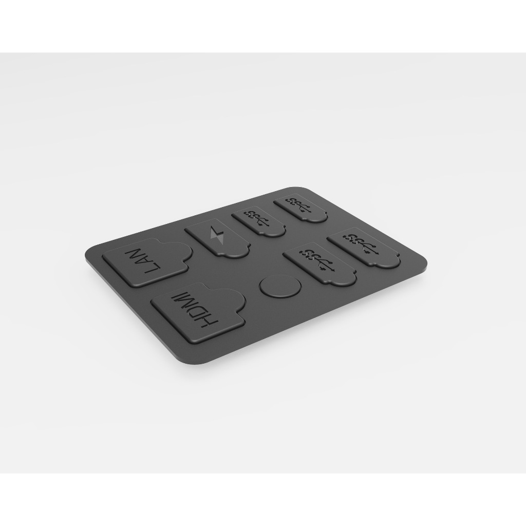 PS5 / PS5 SLIM / PS5 PRO อุปกรณ์ปลั๊กกันฝุ่นอินเตอร์เฟส Usb Hdm มี 8 ชิ้นนสําหรับ เกมPs5 Game Consoleกันฝุ่น