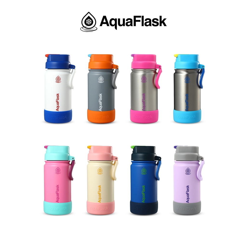 Aquaflask Kids Flip Sip Collection (14/18oz) Limited Edition I กระบอกน้ำเก็บความเย็นสำหรับเด็ก 14/18ออนซ์