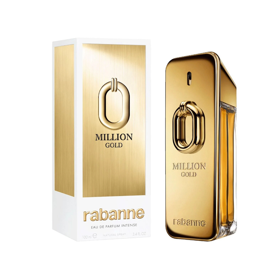 Hot Style Paco Rabanne Million Gold Mens Perfume-Eau De Toilette 100ml, บรรจุภัณฑ์ปิดผนึก, Thai Stan