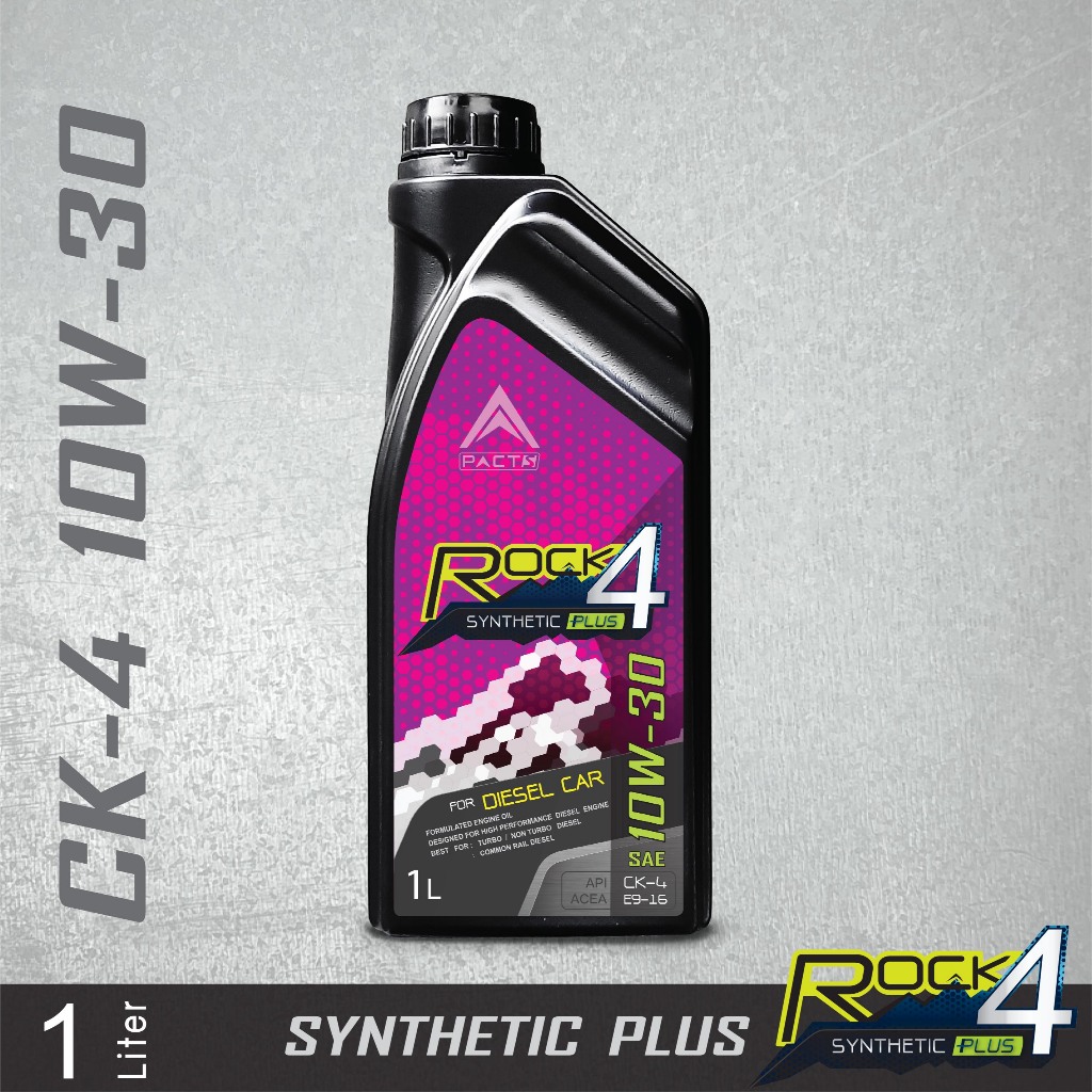 PACTS น้ำมันเครื่องดีเซล ROCK4 5W-30 Synthetic, 10W-30 Semi – Synthetic, 10W-40 Semi – Synthetic API CK-4 ขนาด 1 ลิตร ราคา ถูกที่สุด ดีลบีเคเค แกลเลอรีภาพที่ 2