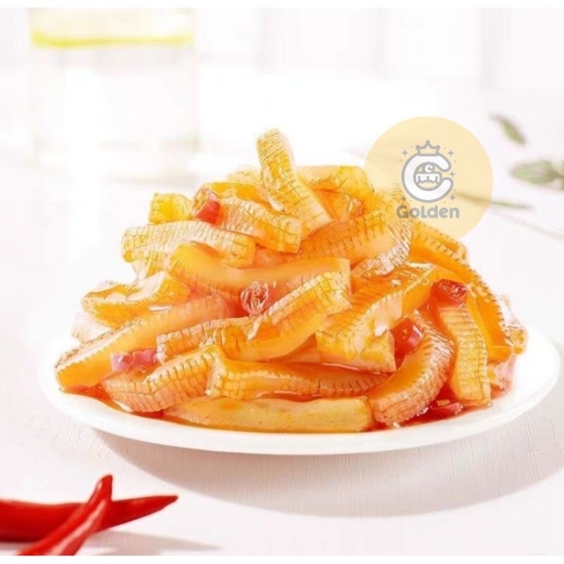 Demy หมึกกรุบ เส้นบุกปรุงรส หมึกบุก ตราเดมี่ รสเผ็ดหมาล่า แคลลอรี่ต่ำ 1 กล่อง 20 ซอง - รูปที่ 2