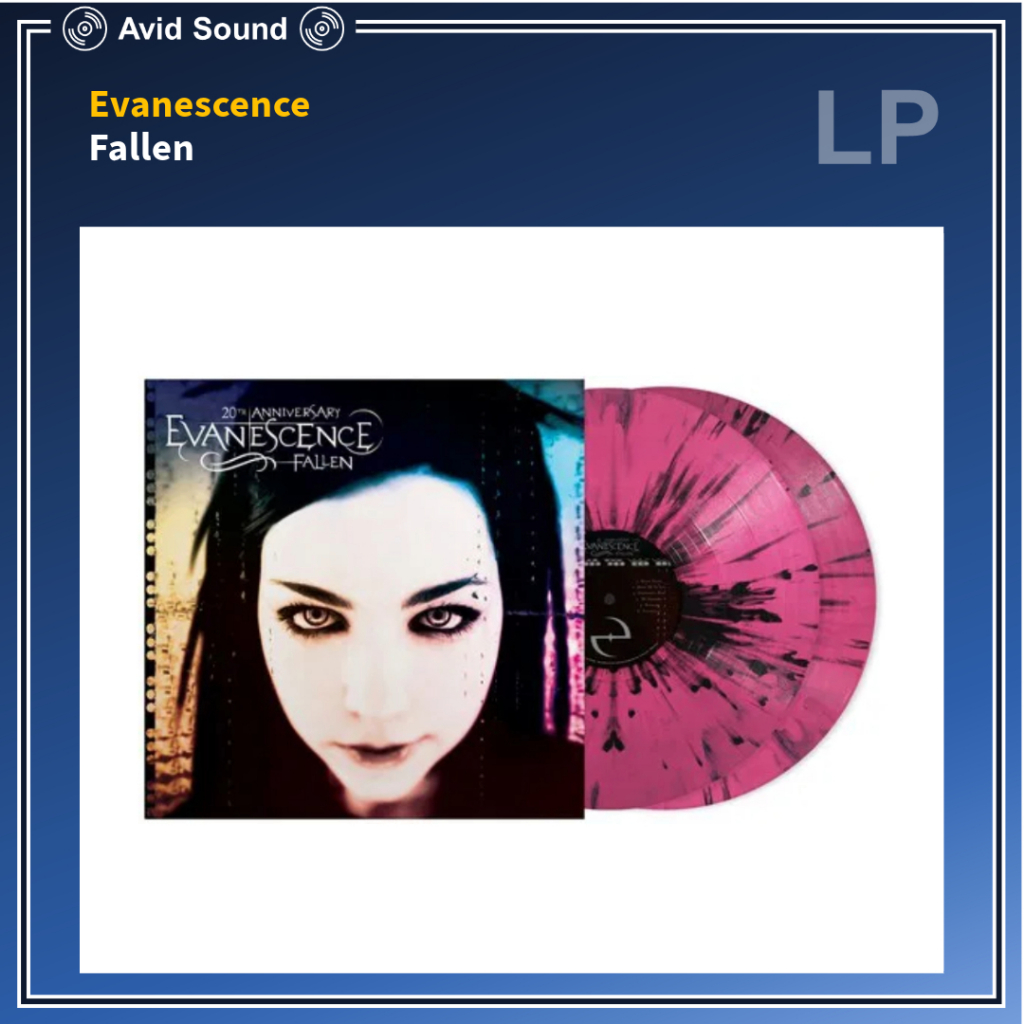 แผ่นเสียง Evanescence Fallen (20th Anniversary) ใหม่ ซีล Evanescence Vinyl LP