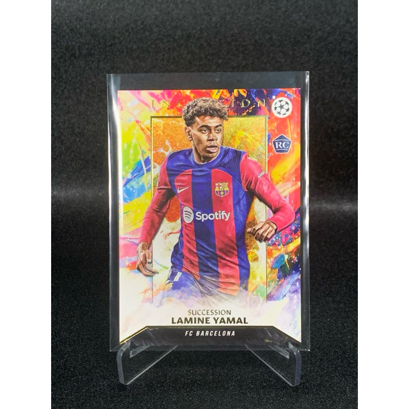 การ์ดฟุตบอล Topps Inception Lamine Yamal (RC)