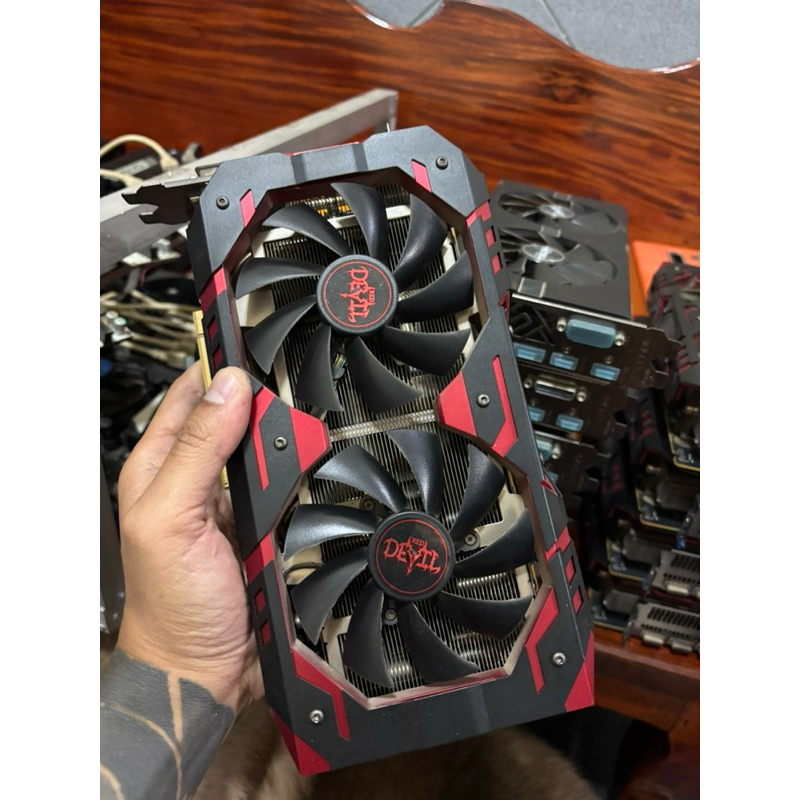 RX580 8G Red devil pwc