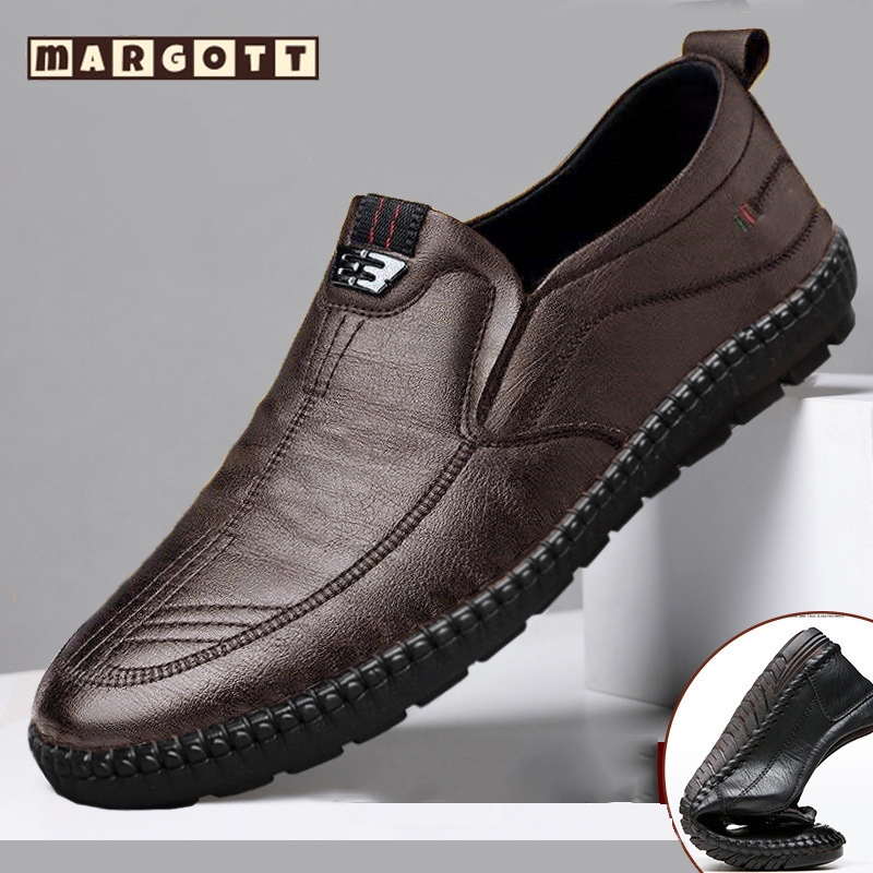 【margott9】รองเท้าหนังชาย สมัย ธุรกิจลําลอง 39-44