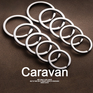 Caravan Crew Keychain ห่วงพวงกุญแจ แบบโลหะผสม