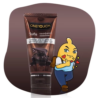 Onetouch Chocolate Gel เจลหล่อลื่น สูตรน้ำ กลิ่นช็อกโกแลต บรรจุ 1 หลอด (ขนาด 75 ml.)